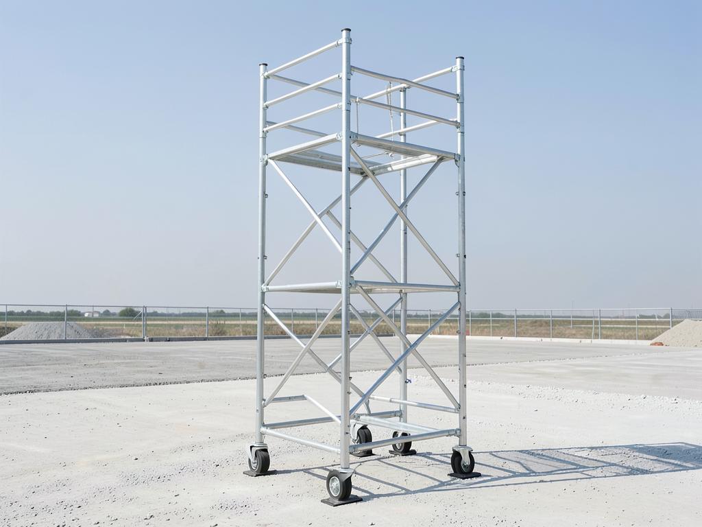 Vouwsteiger 4 m werkhoogte huren
